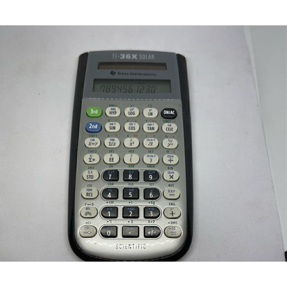 Texas Instruments TI-36x Solar Scientific Calculator